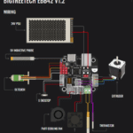 installation éléctronique complète imprimante 3D