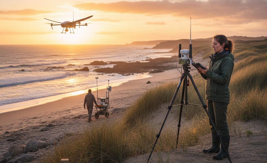 Sentinel du Littoral : Monitorer le climat par la donnée RTK